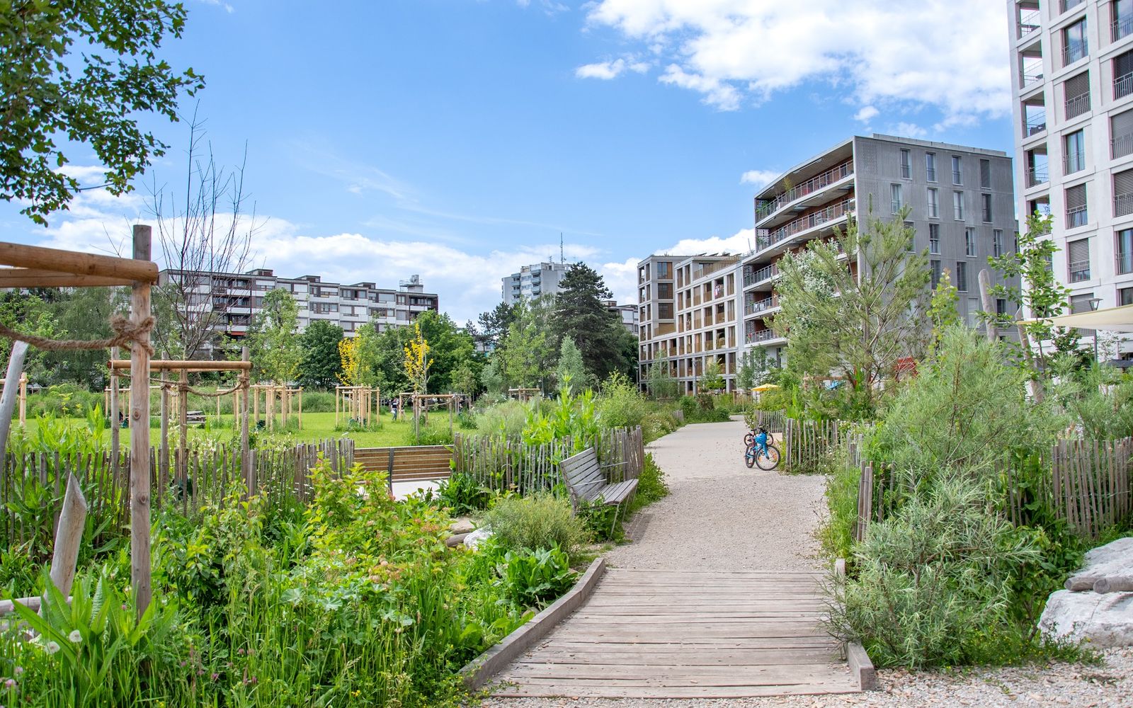 Étape 1 de l'écoquartier des Plaines-du-Loup